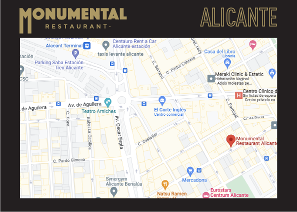 ubicación restaurante alicante